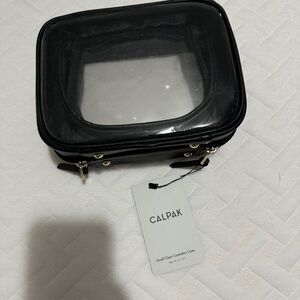 Calpak small clear cosmetics case